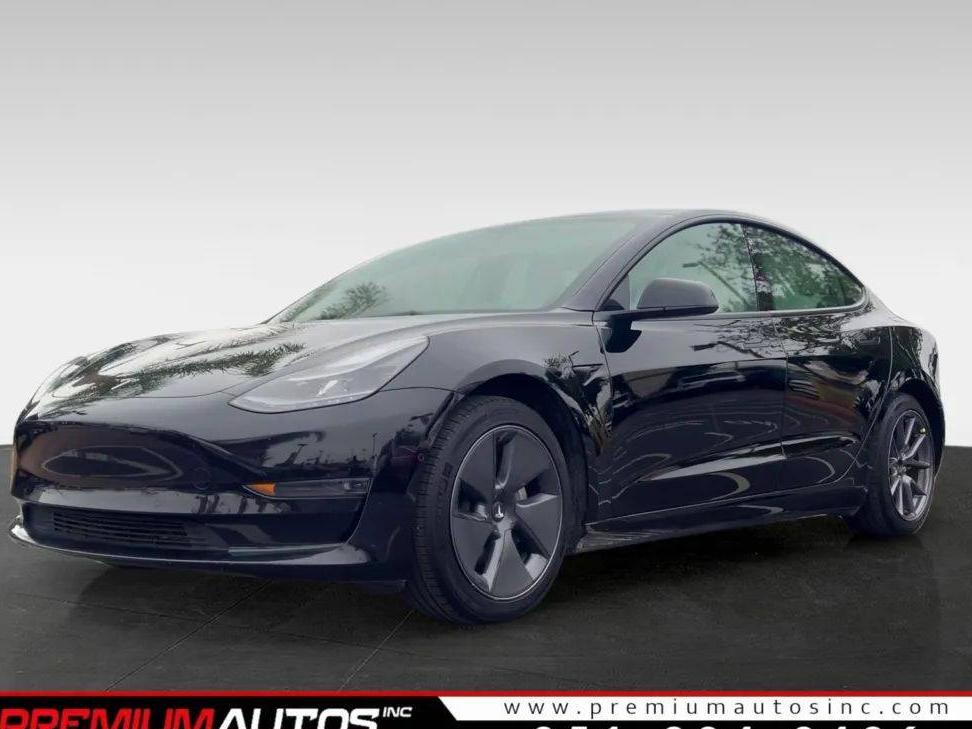 TESLA MODEL 3 2022 5YJ3E1EAXNF373934 image